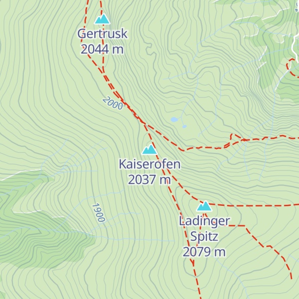 Map of Kaiserofen