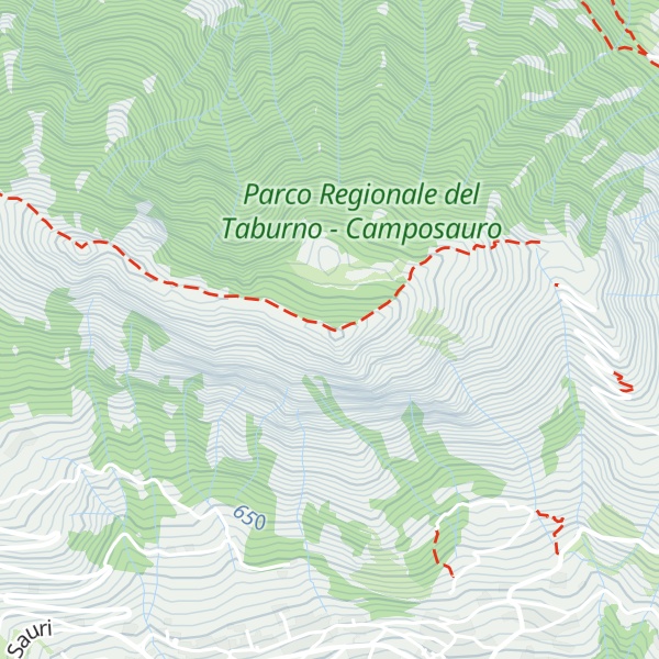 Map of Monte Pentime