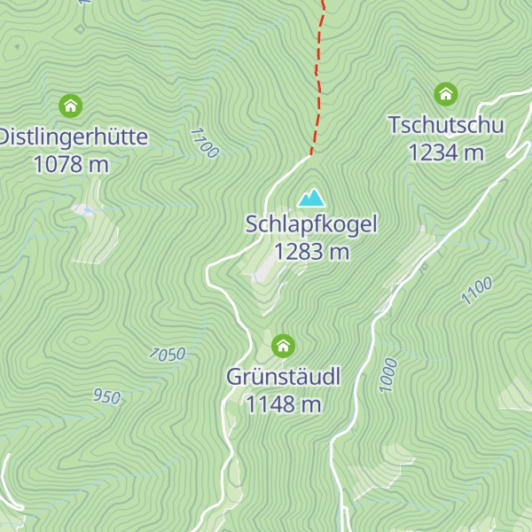 Map of Siebenbäckhütte