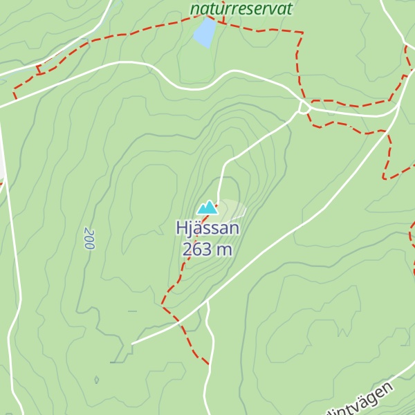 Map of Hjässan