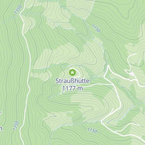 Map of Straußhütte
