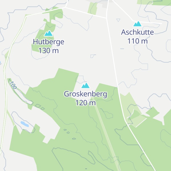 Map of Groskenberg