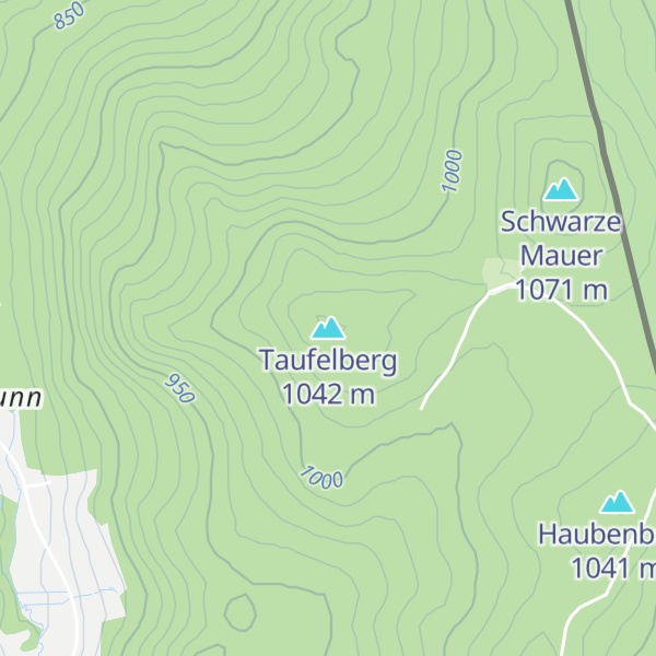 Map of Taufelberg