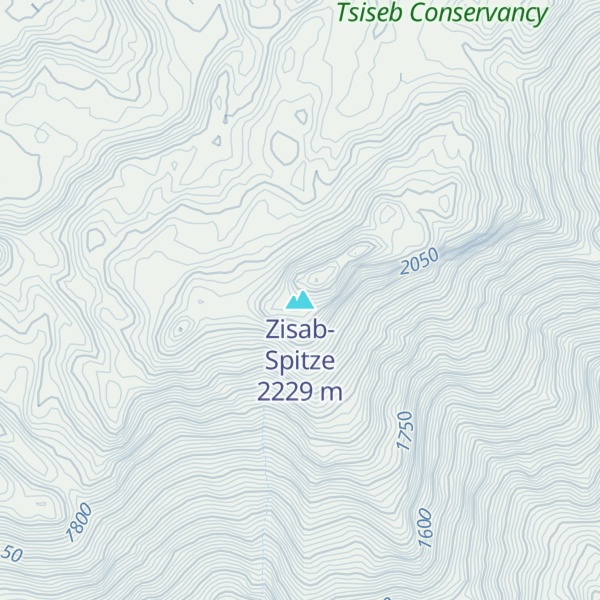 Map of Zisab-Spitze