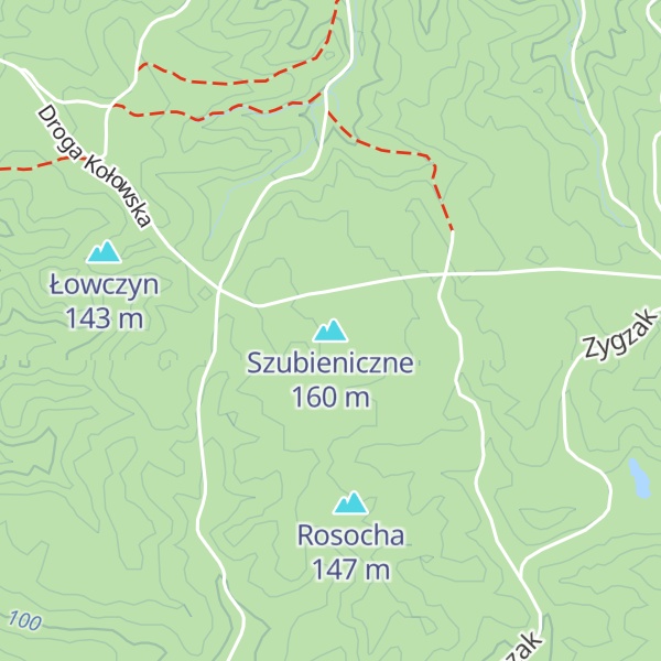 Map of Szubieniczne