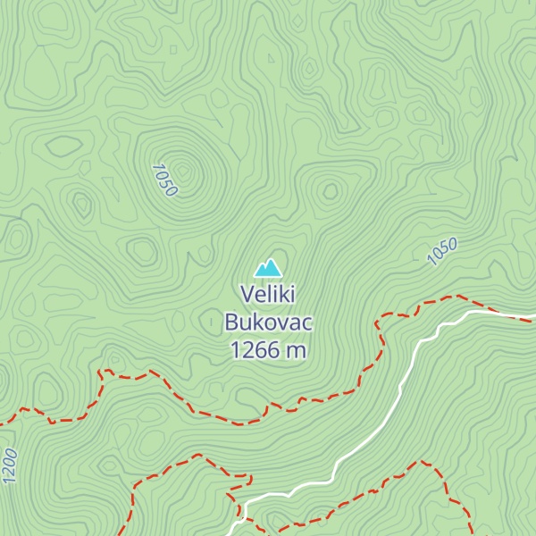 Map of Veliki Bukovac
