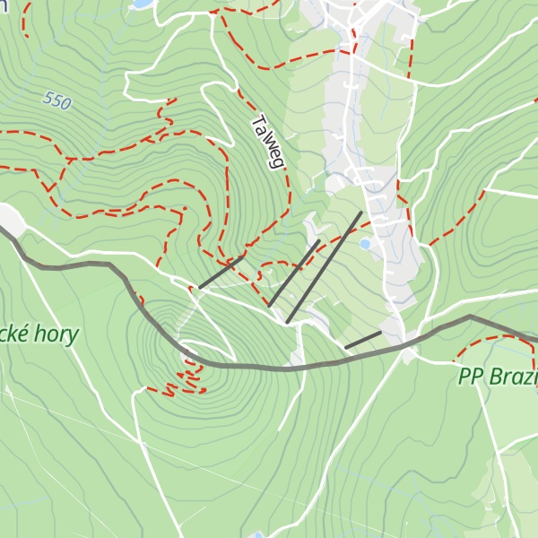 Map of Lausitzer Hütte