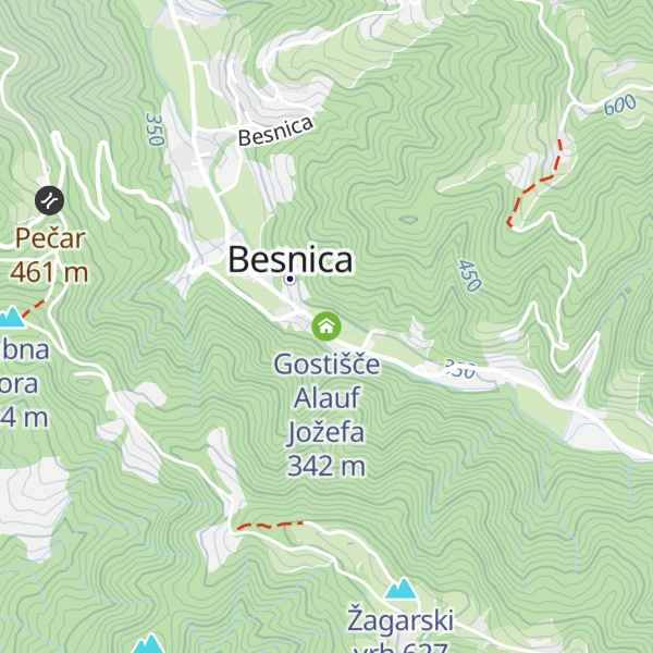 Map of Gostišče Alauf Jožefa