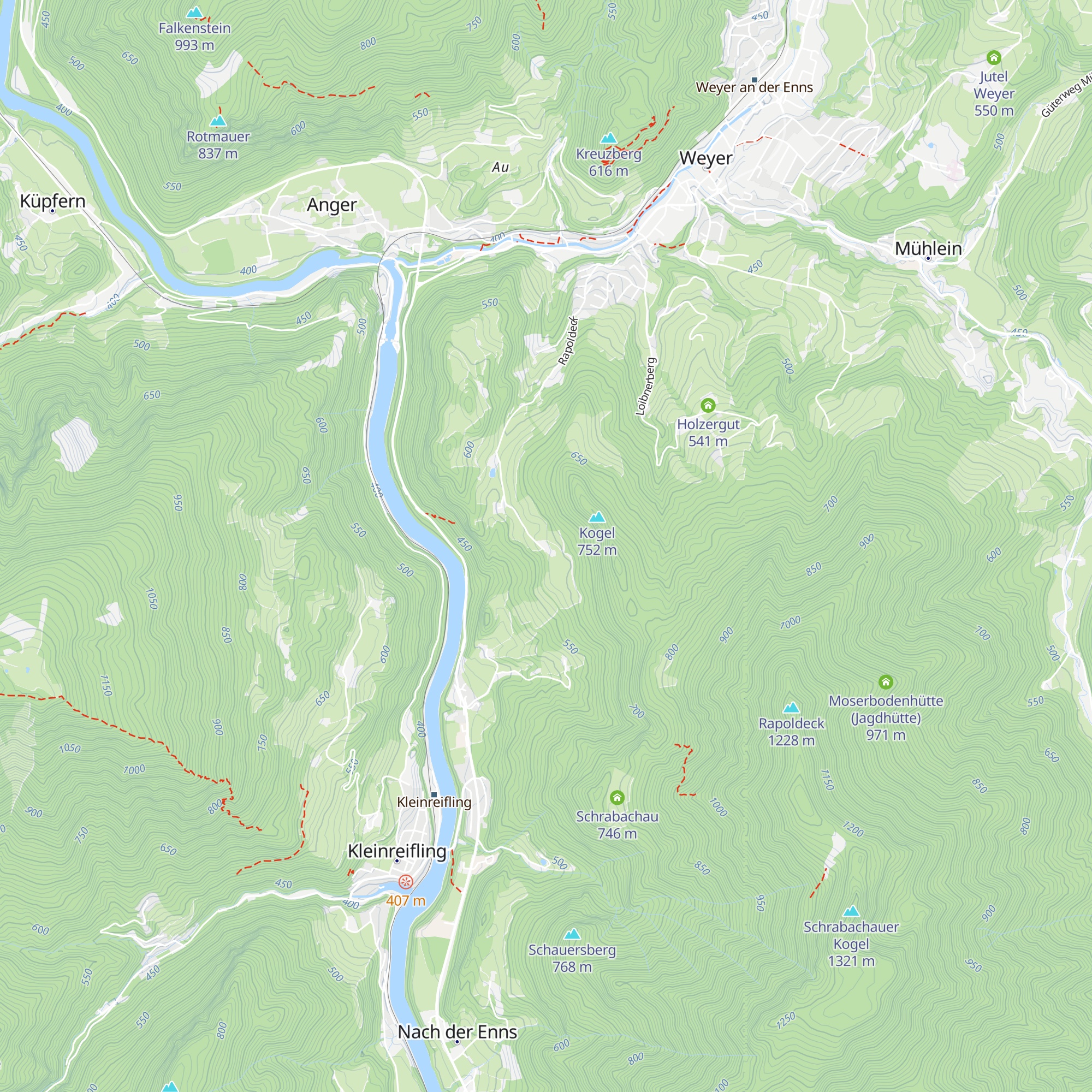 Jungscharhaus Großloiben map