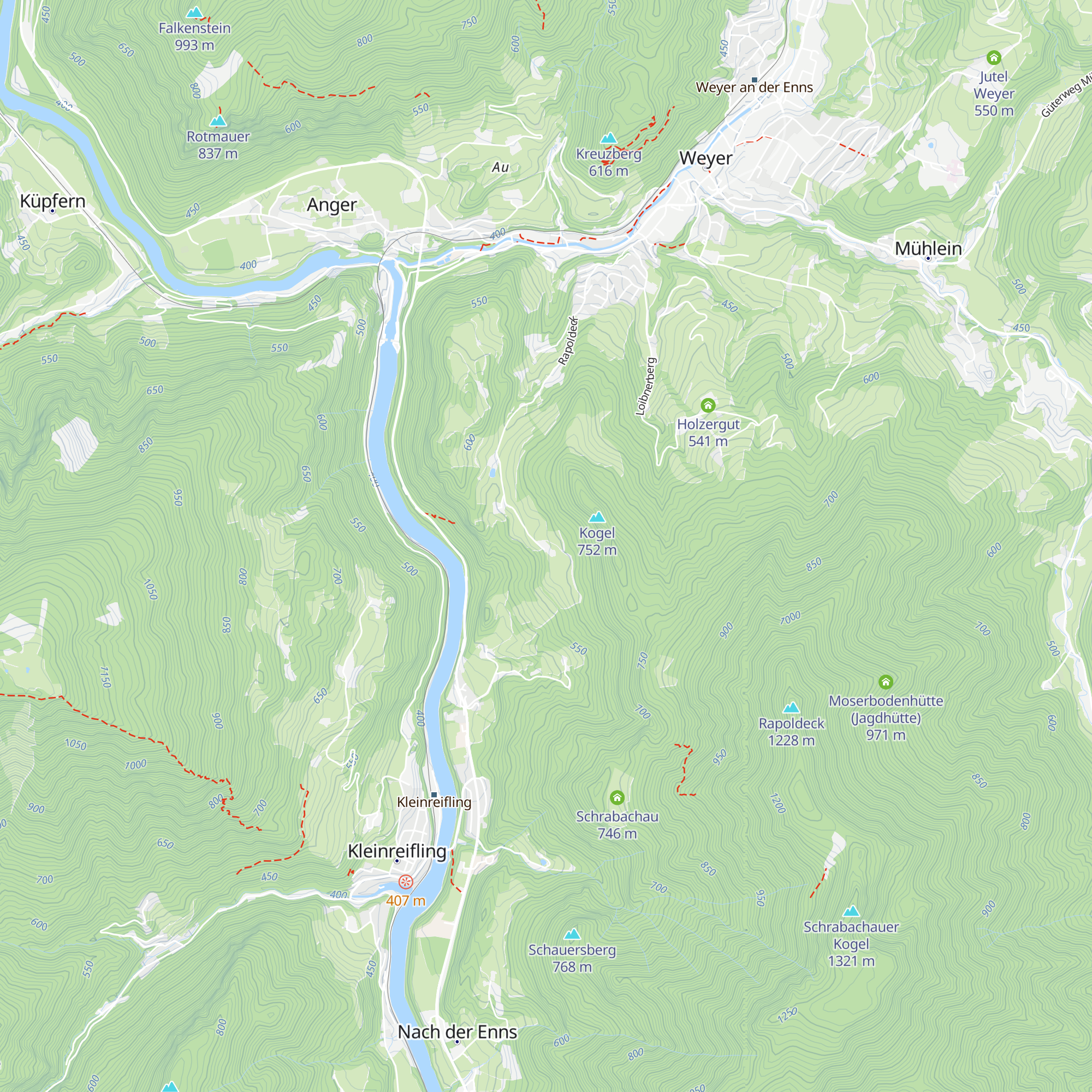 Jungscharhaus Großloiben map