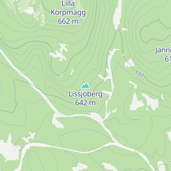 Map of Lissjöberg