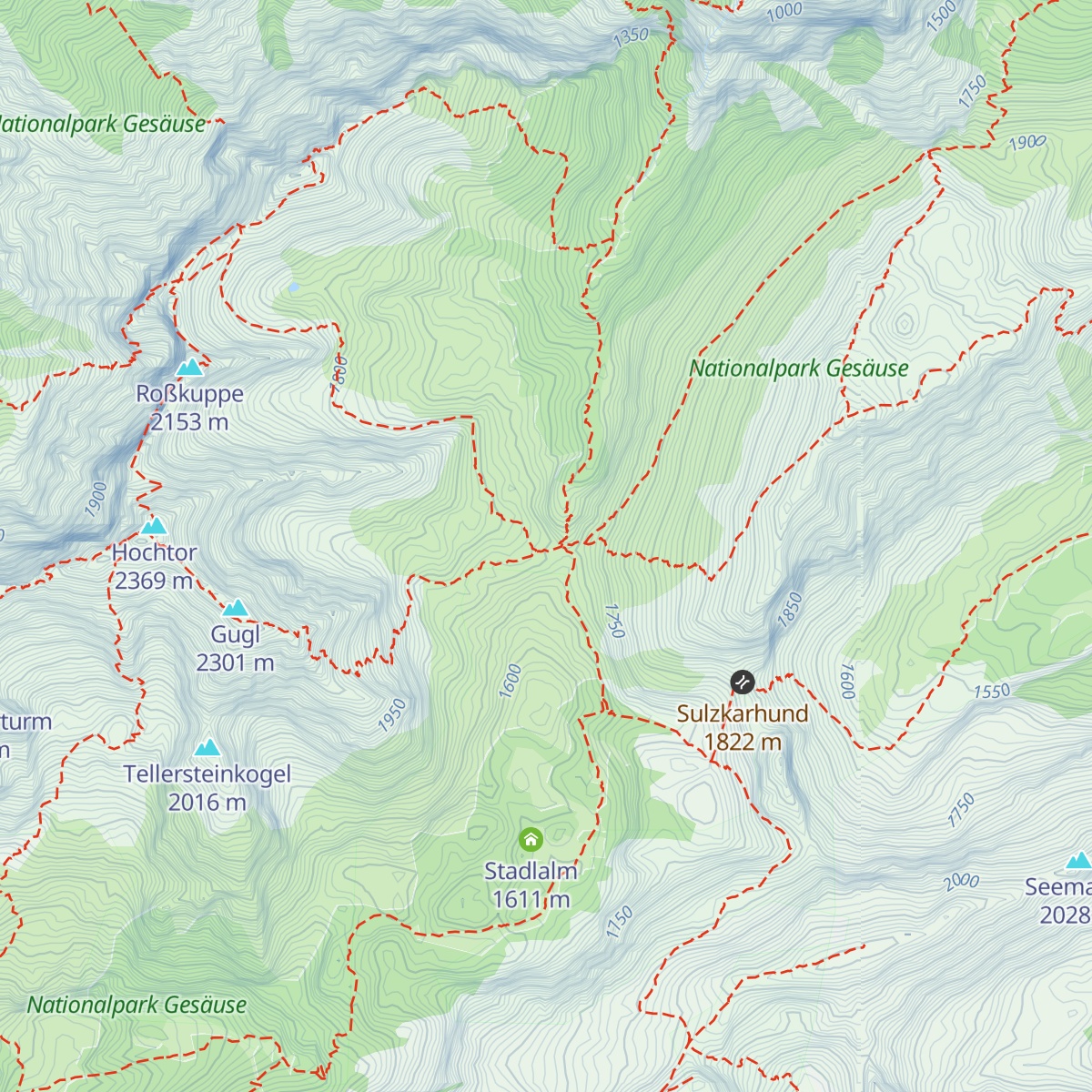 Hesshütte map