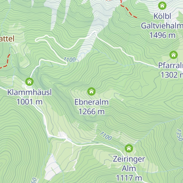 Map of Ebneralm