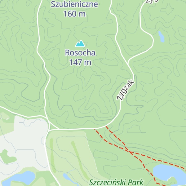 Map of Owcze Wzgórze