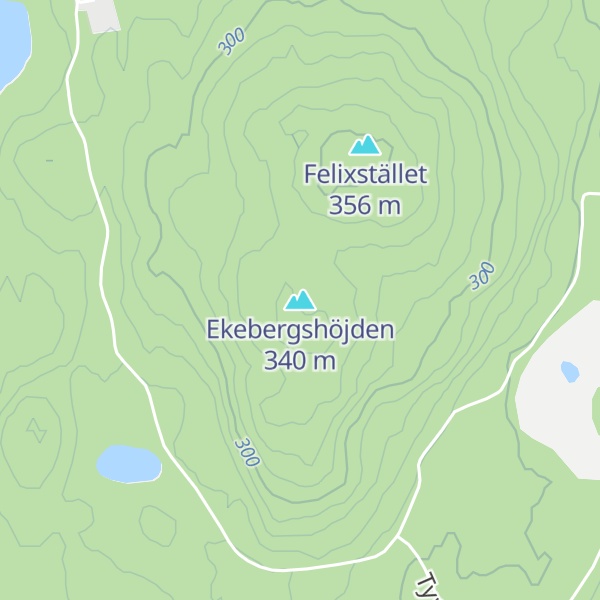 Map of Ekebergshöjden