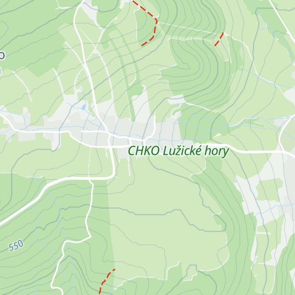 Map of Chata Lužanka