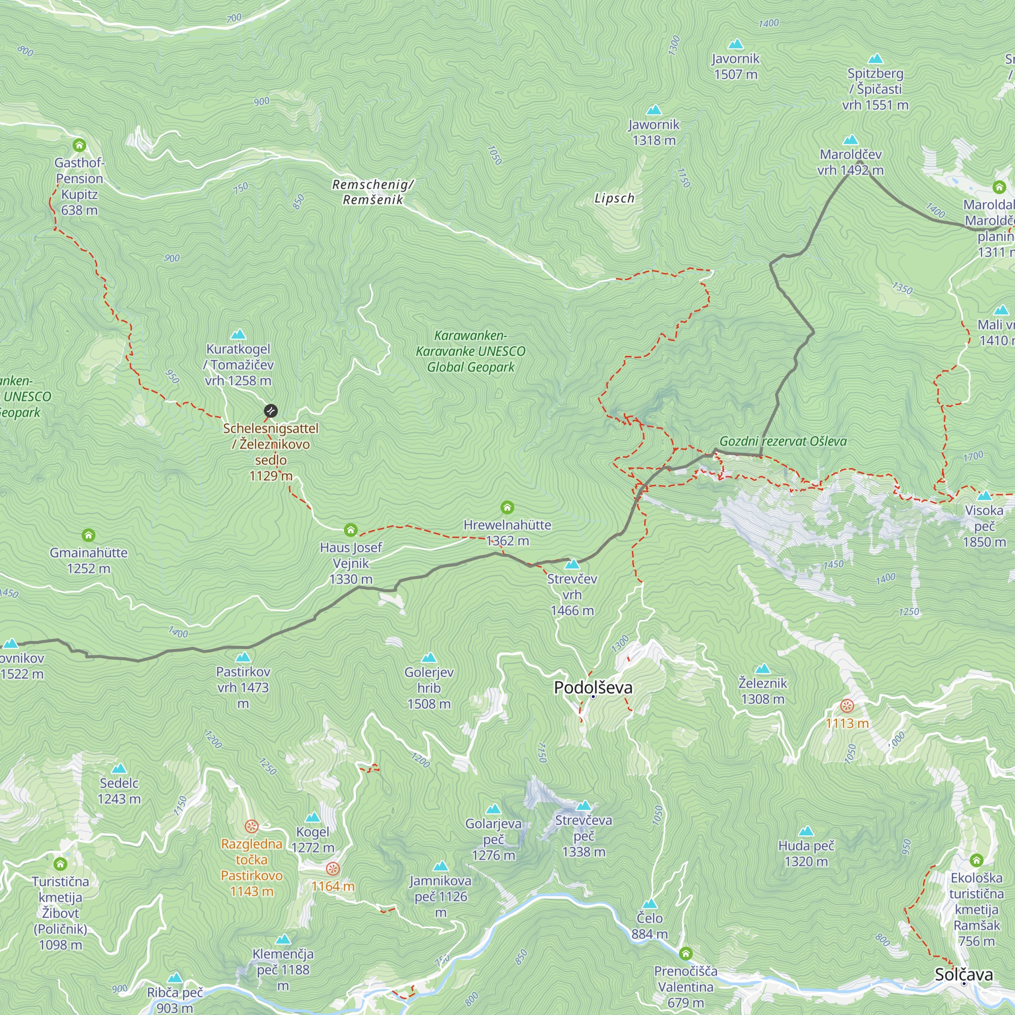 Hrewelnahütte map