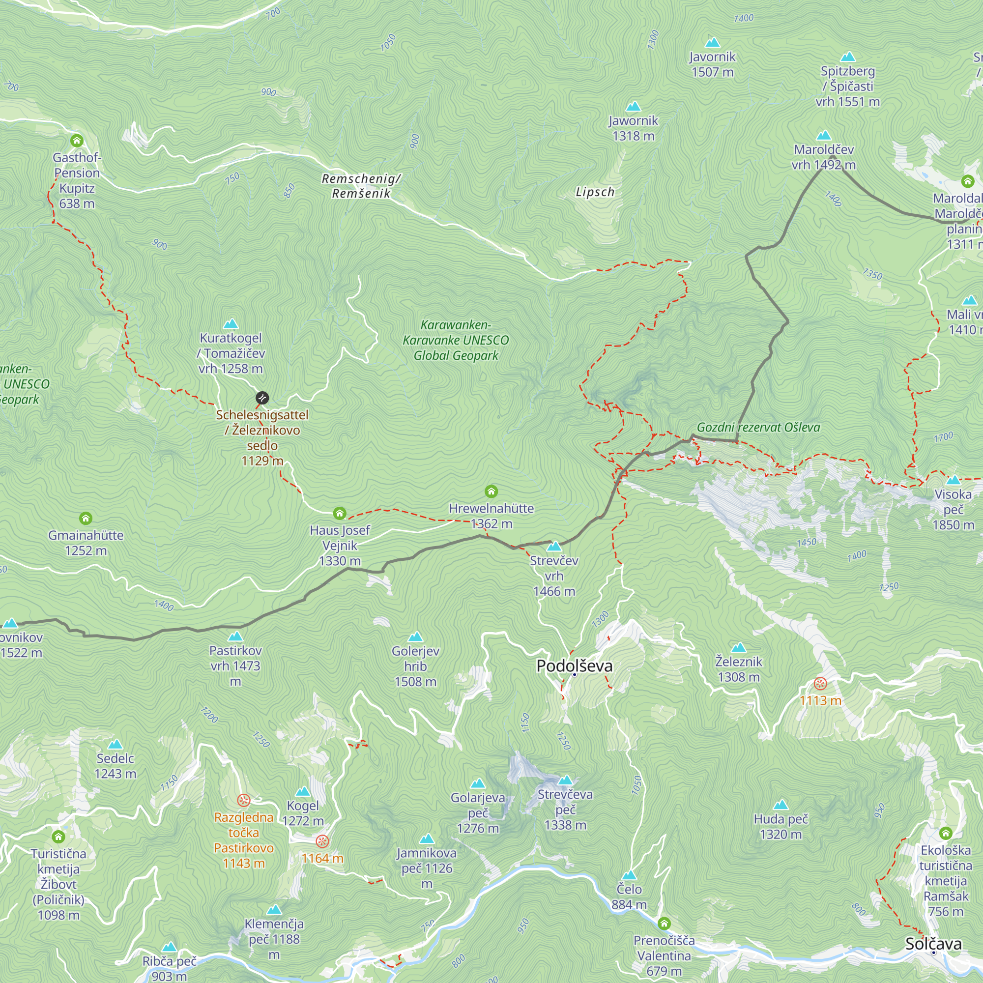 Hrewelnahütte map