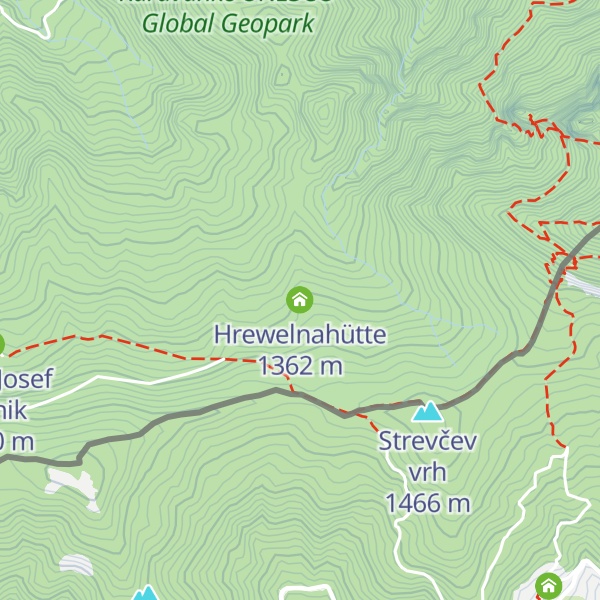 Map of Hrewelnahütte