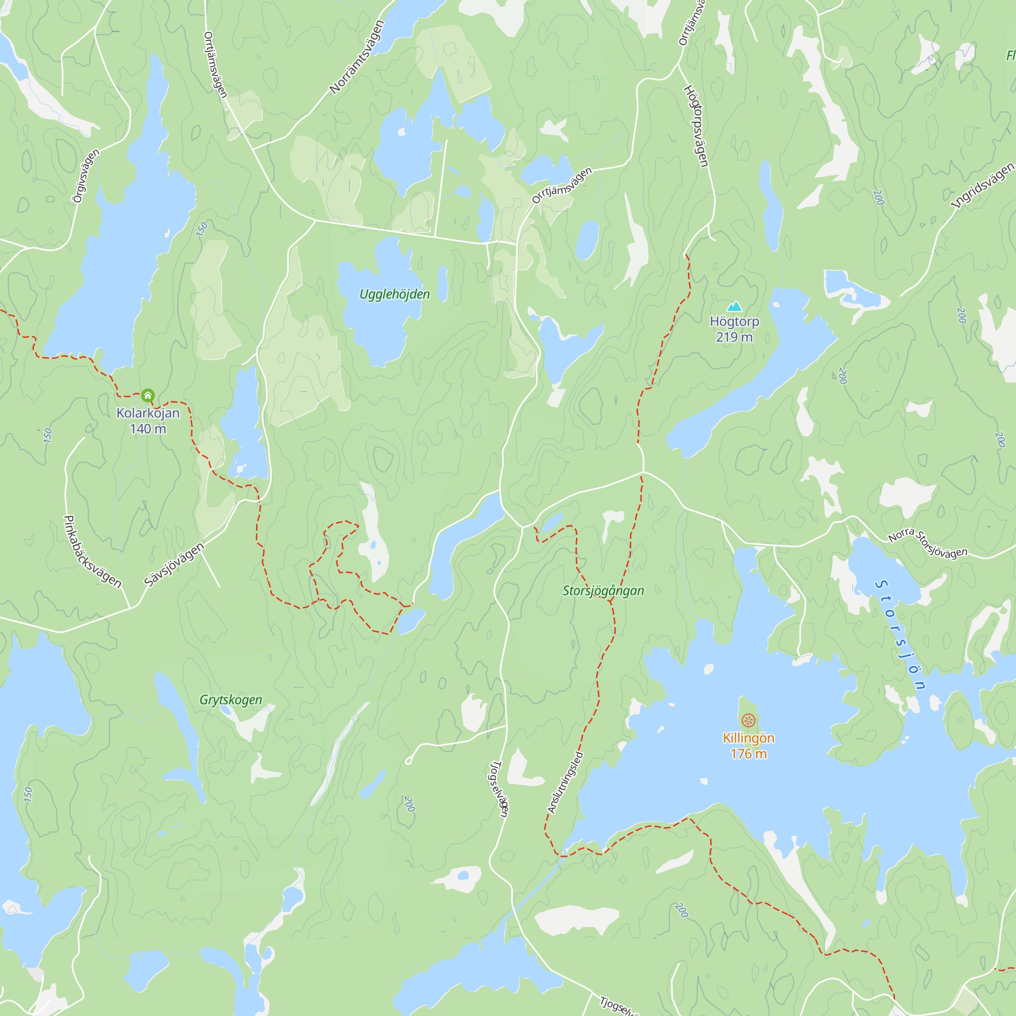 Svinsjöstugan map