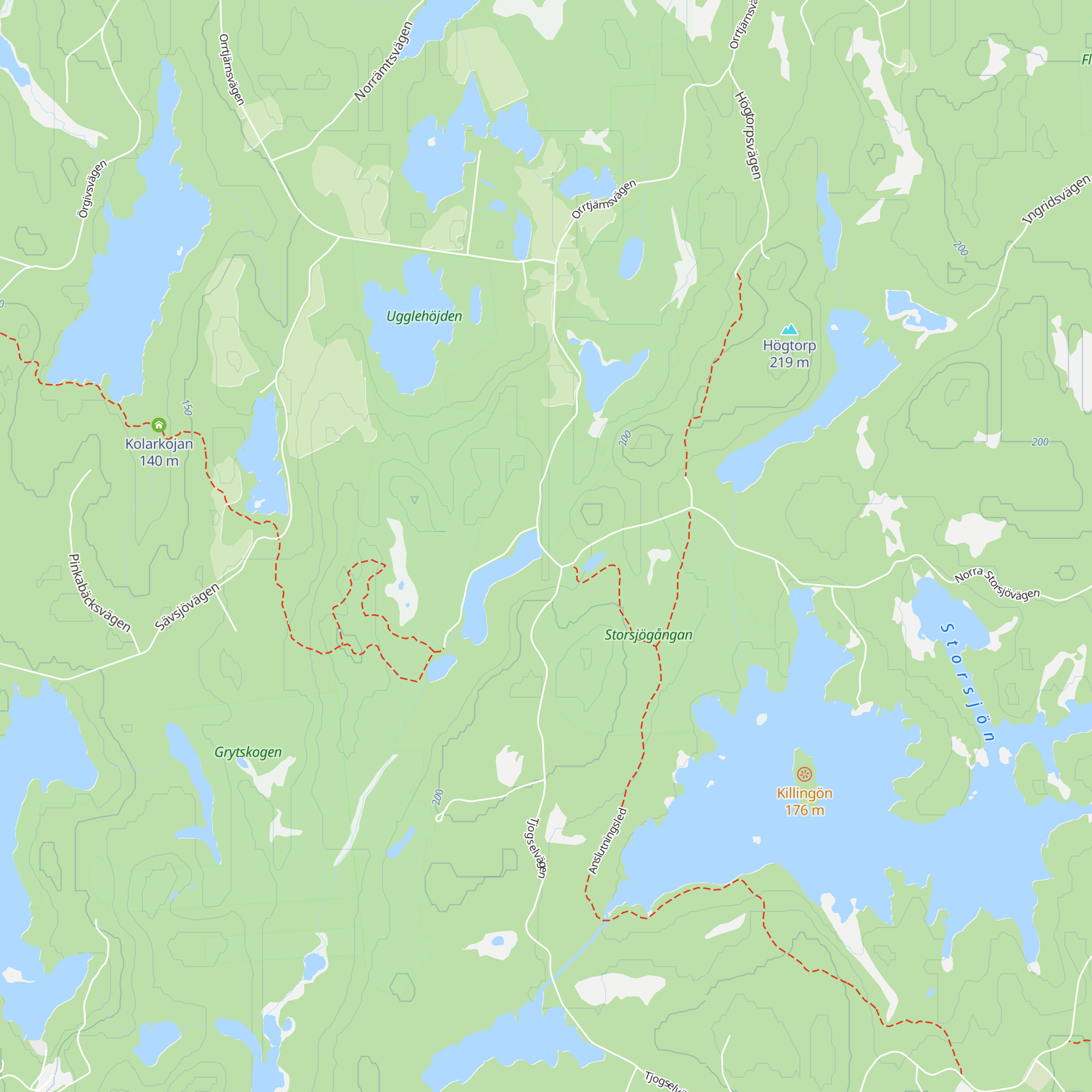 Svinsjöstugan map
