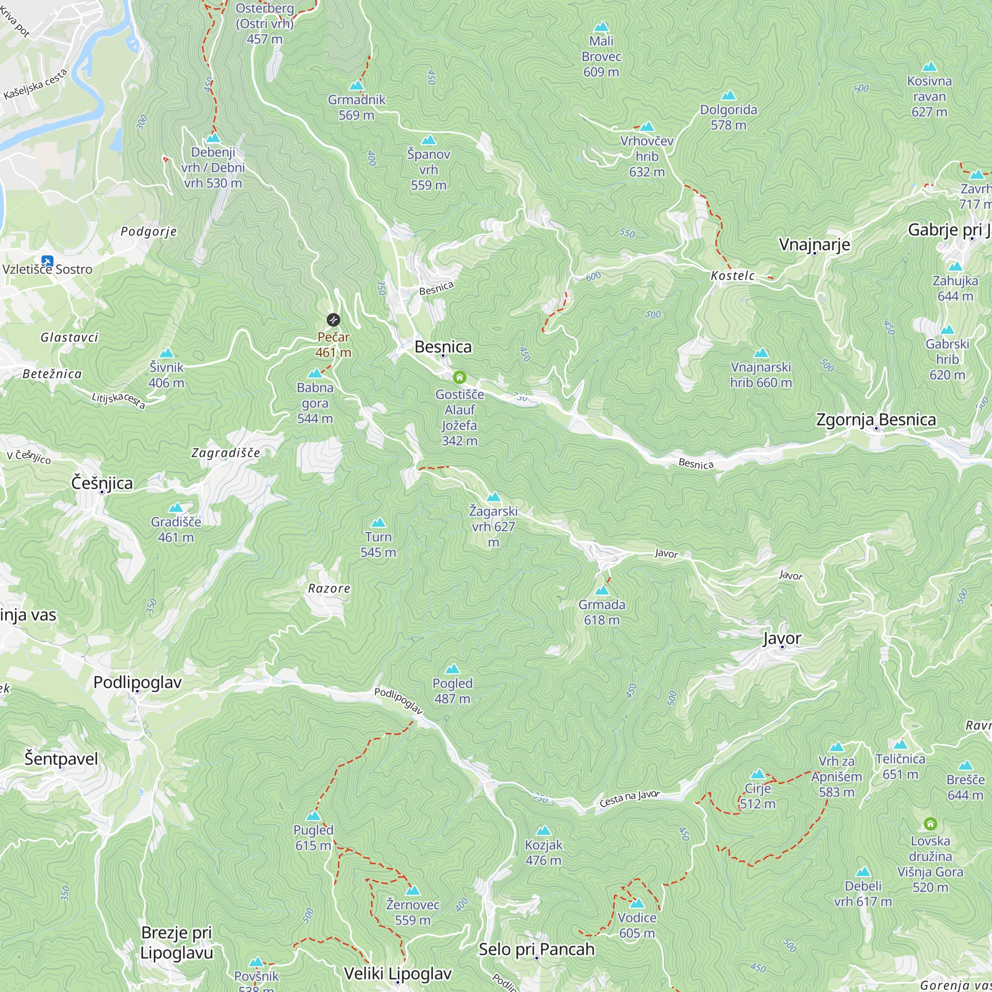 Dom radioamaterjev na Žagarskem vrhu map