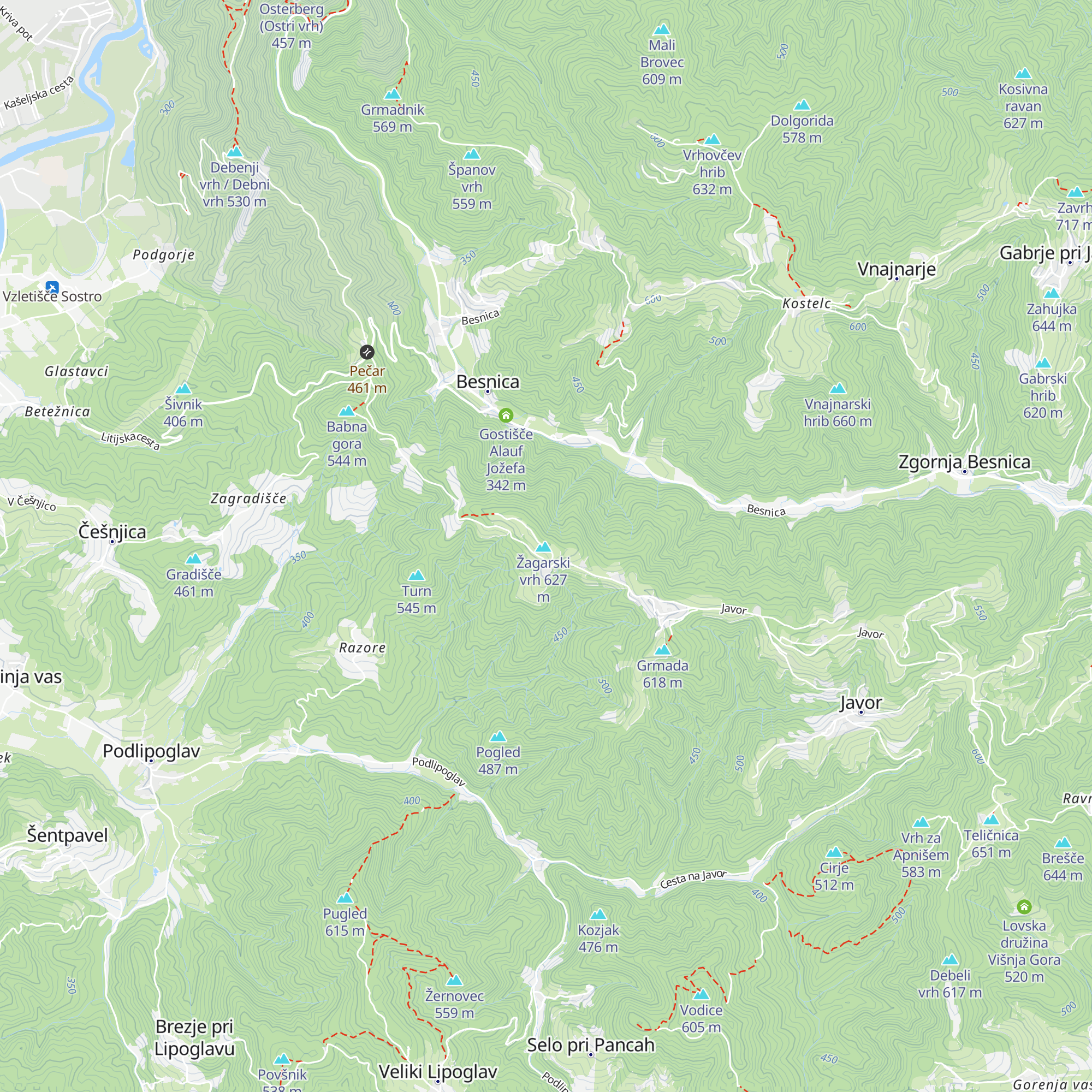 Dom radioamaterjev na Žagarskem vrhu map