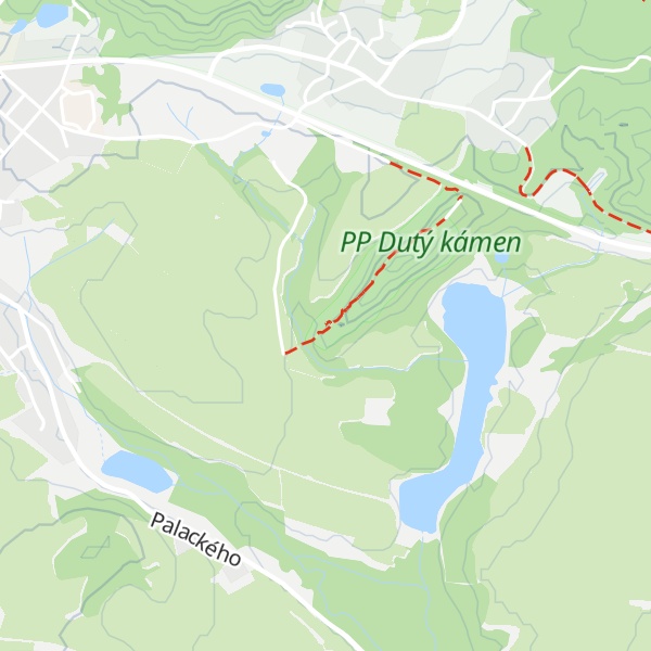 Map of Širovký kámen