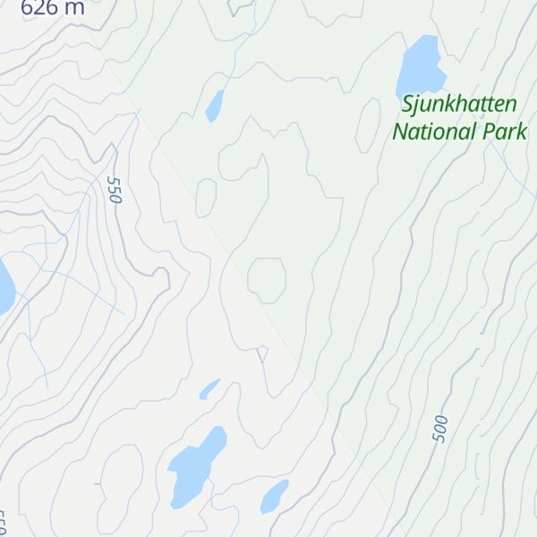 Map of Storfjellet