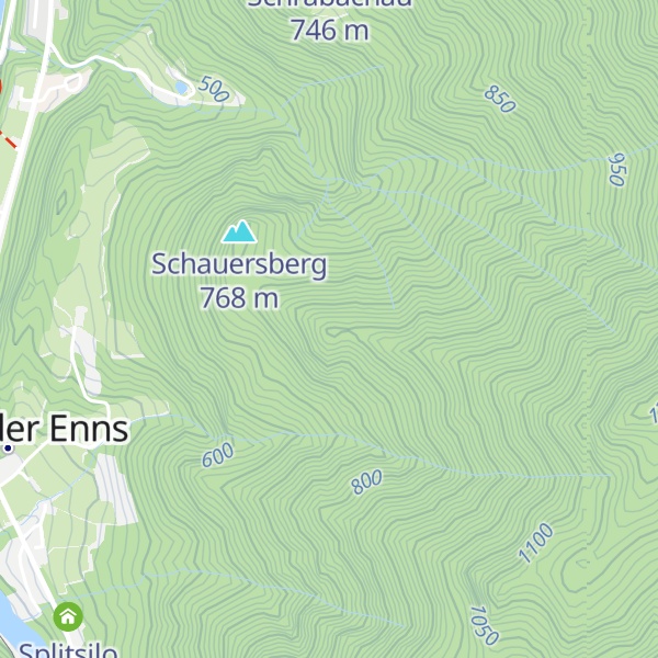 Map of Schwarzkogelhütte Jhtt.