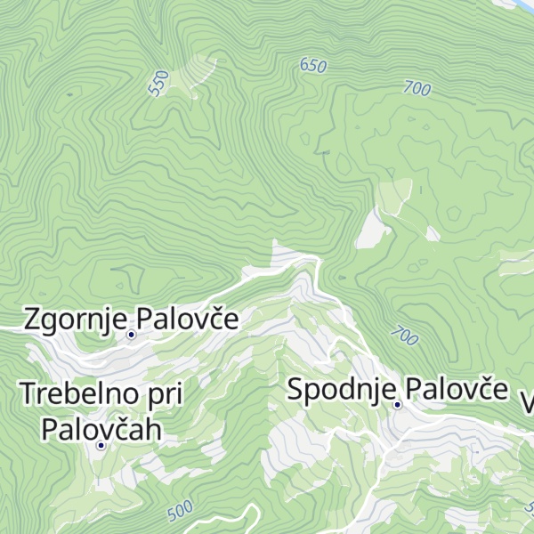 Map of Lovska koča LD Kamnik