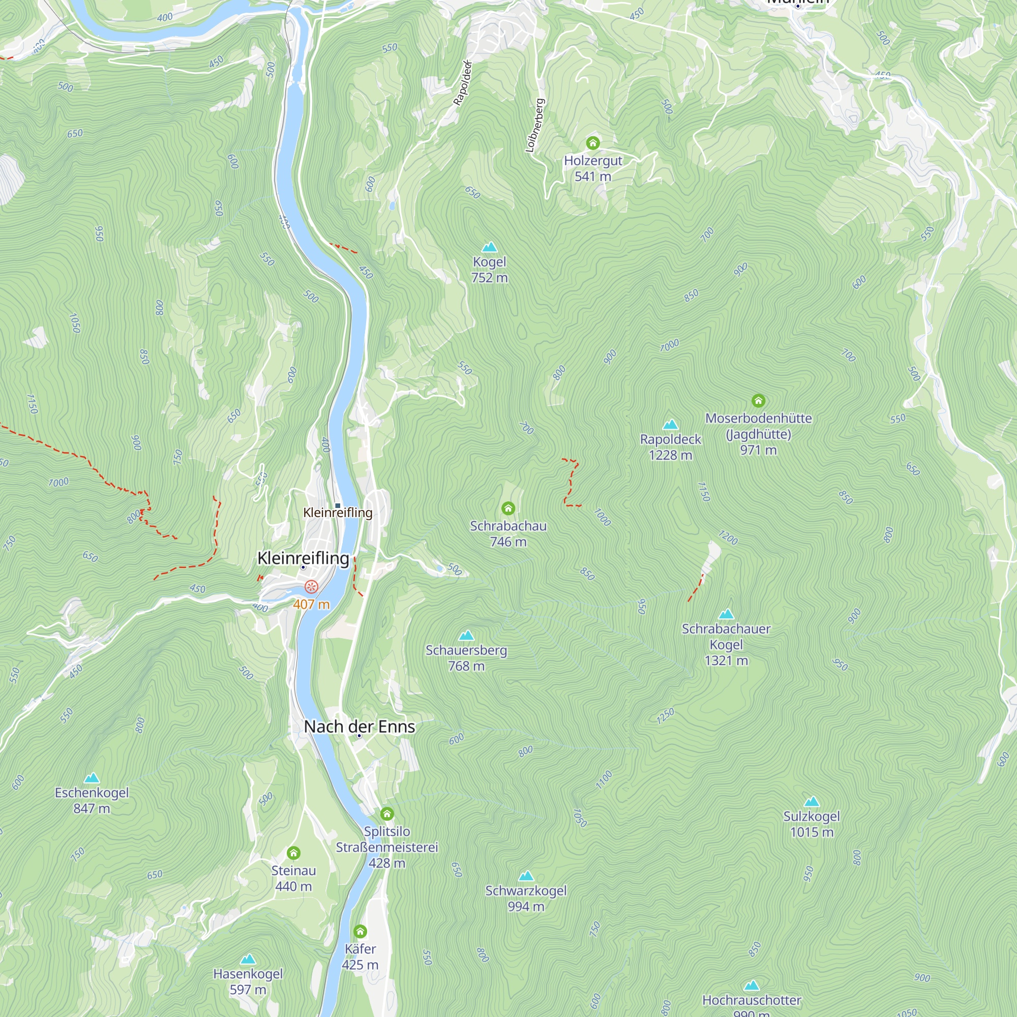 Schrabachau map