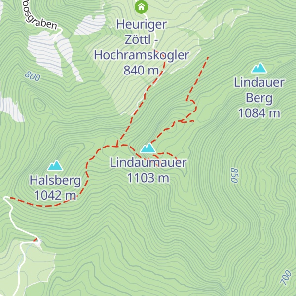 Map of Lindaumauer