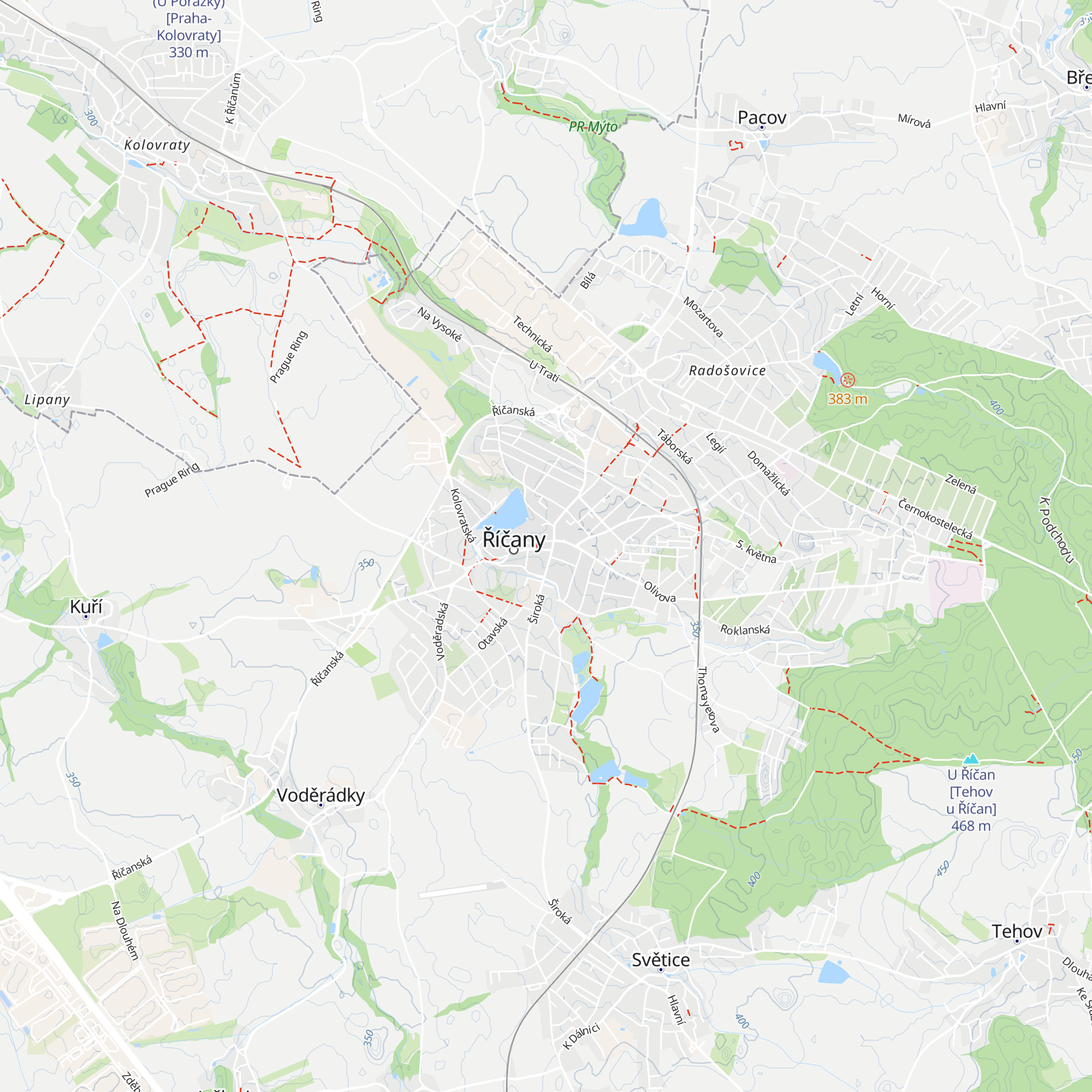 Turistické informační centrum Říčany map