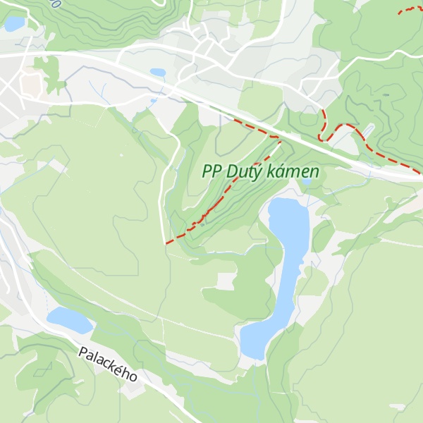 Map of Sloupská jehla