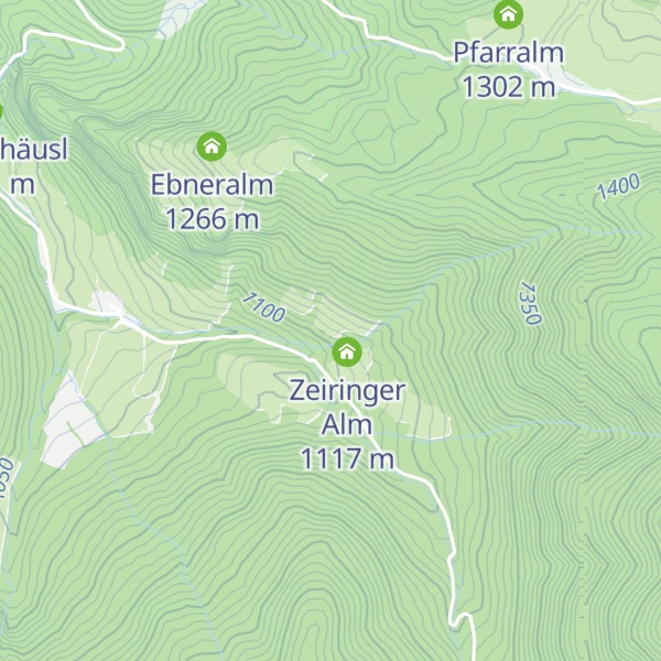 Map of Zosseggalm