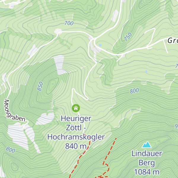 Map of Zöttl-Kapelle