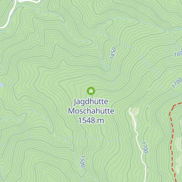 Map of Jagdhütte Moschahütte