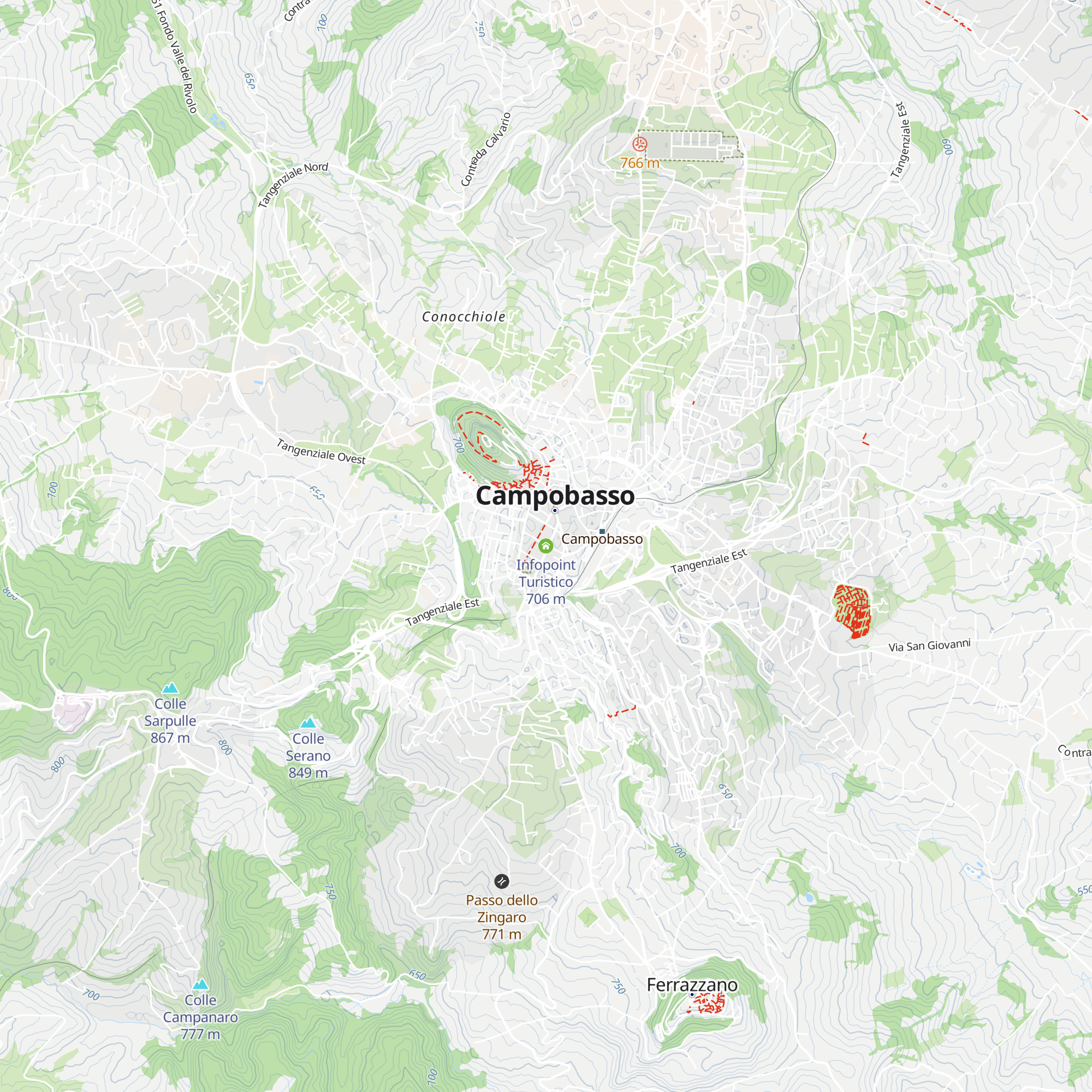 Infopoint Turistico map