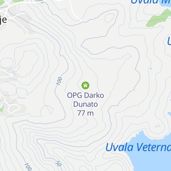 Map of OPG Darko Dunato