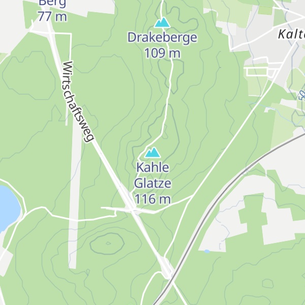 Map of Kahle Glatze