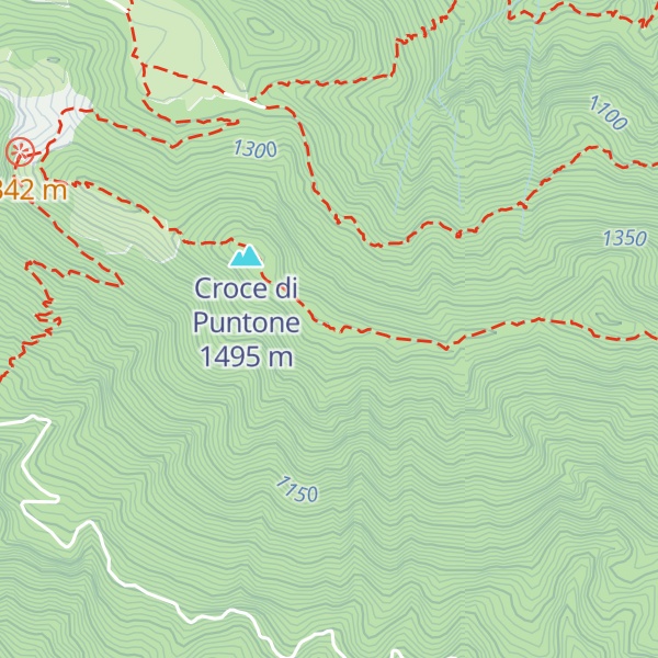 Map of Porca delle Pere