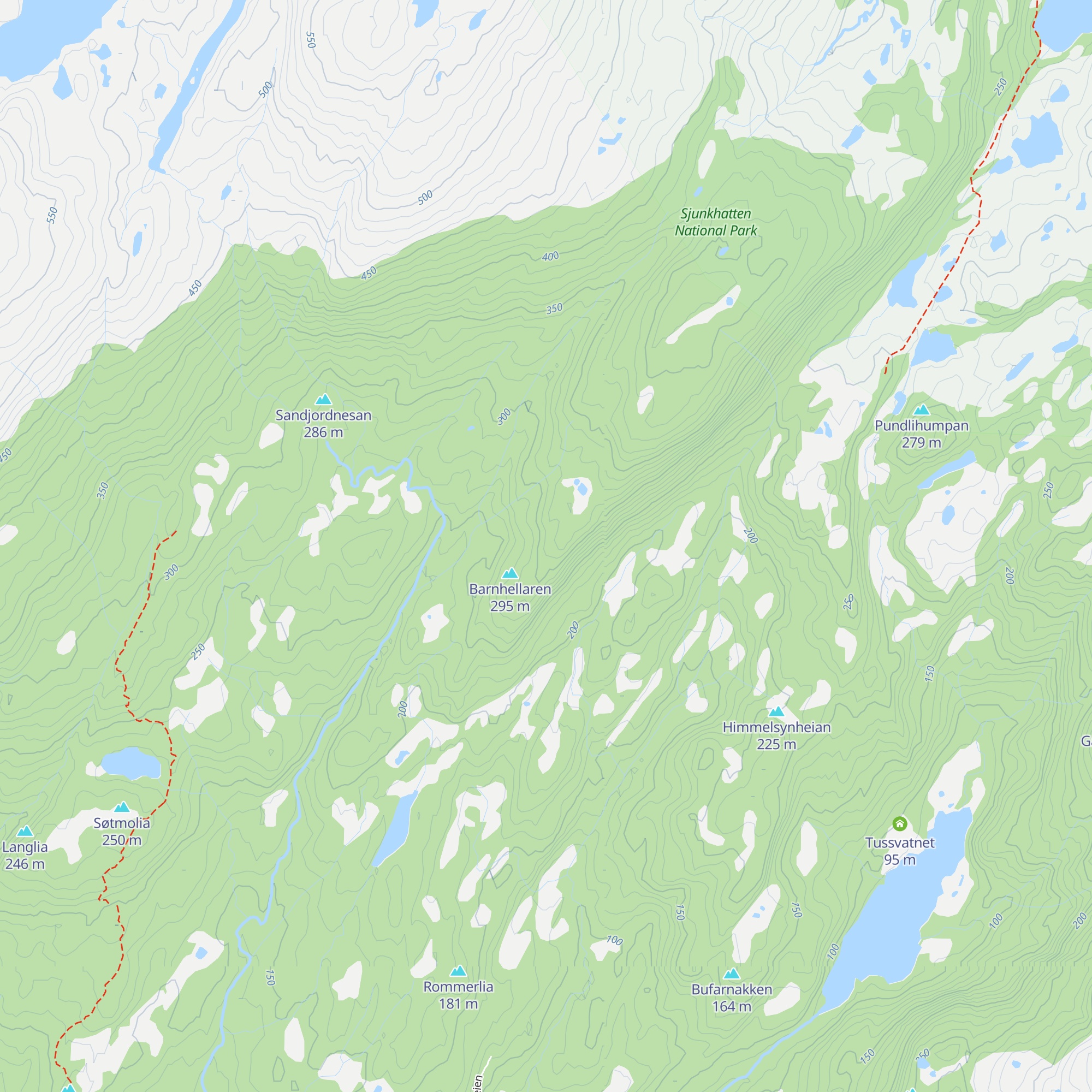 Hansbu map
