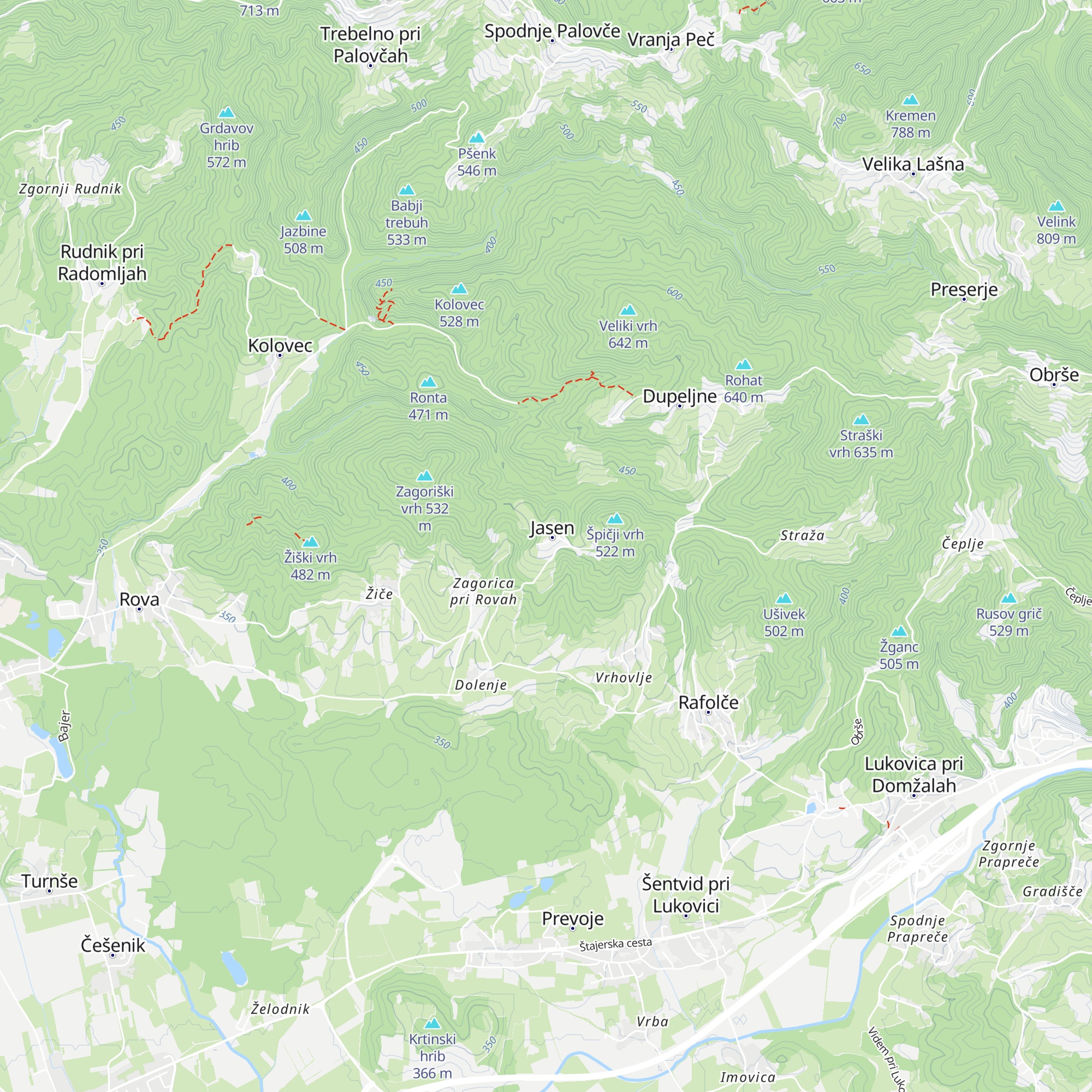 Pr Míhəlnə map