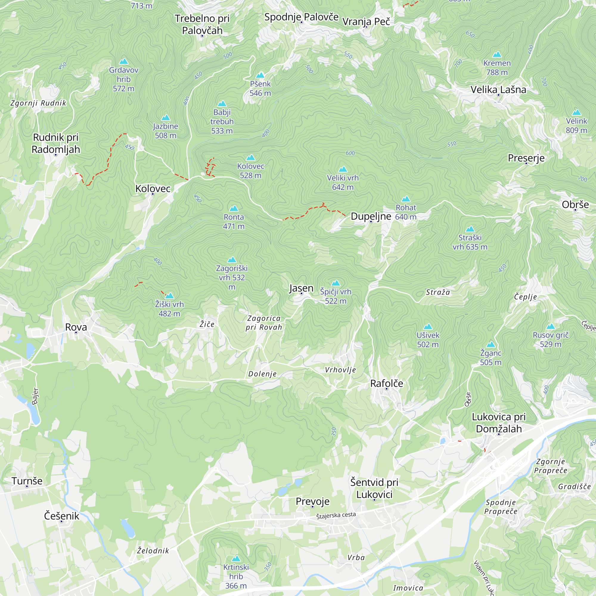 Pr Míhəlnə map