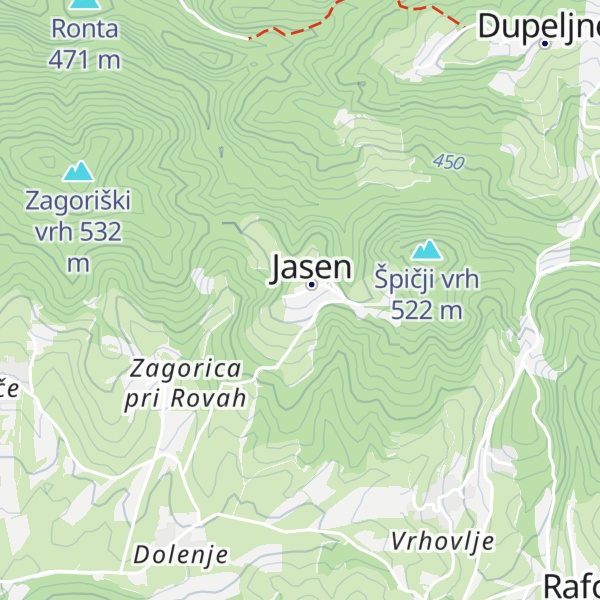 Map of Pr Míhəlnə