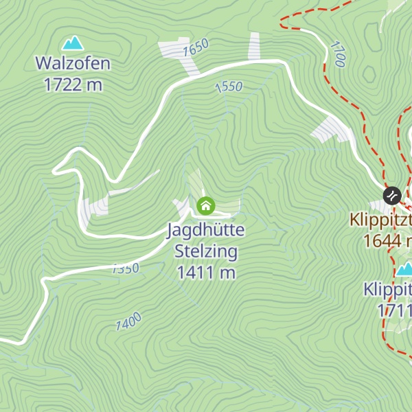Map of Jagdhütte Stelzing