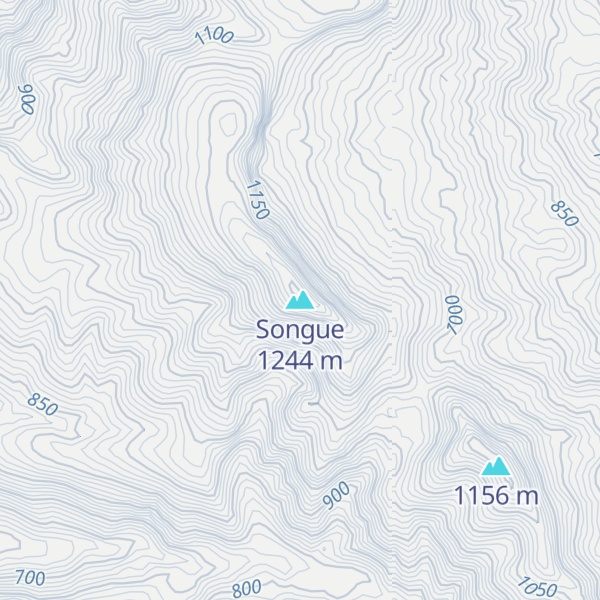 Map of Songue