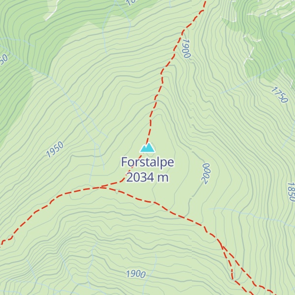 Map of Forstalpe