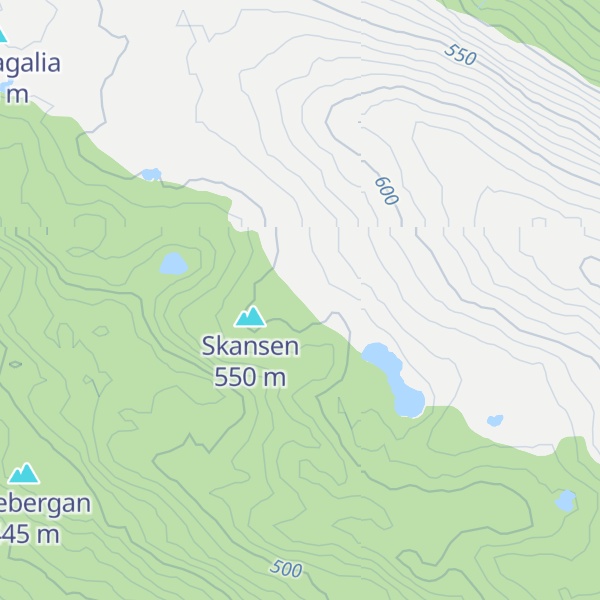 Map of Kvannbekklia